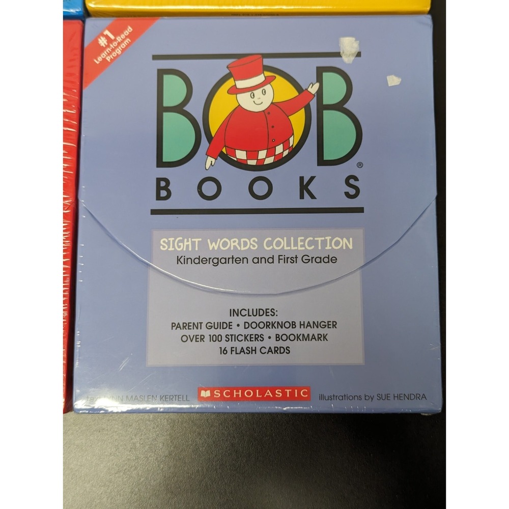 BOB Books Sight Words Collection Kindergaten and First Grade Set of 20 books